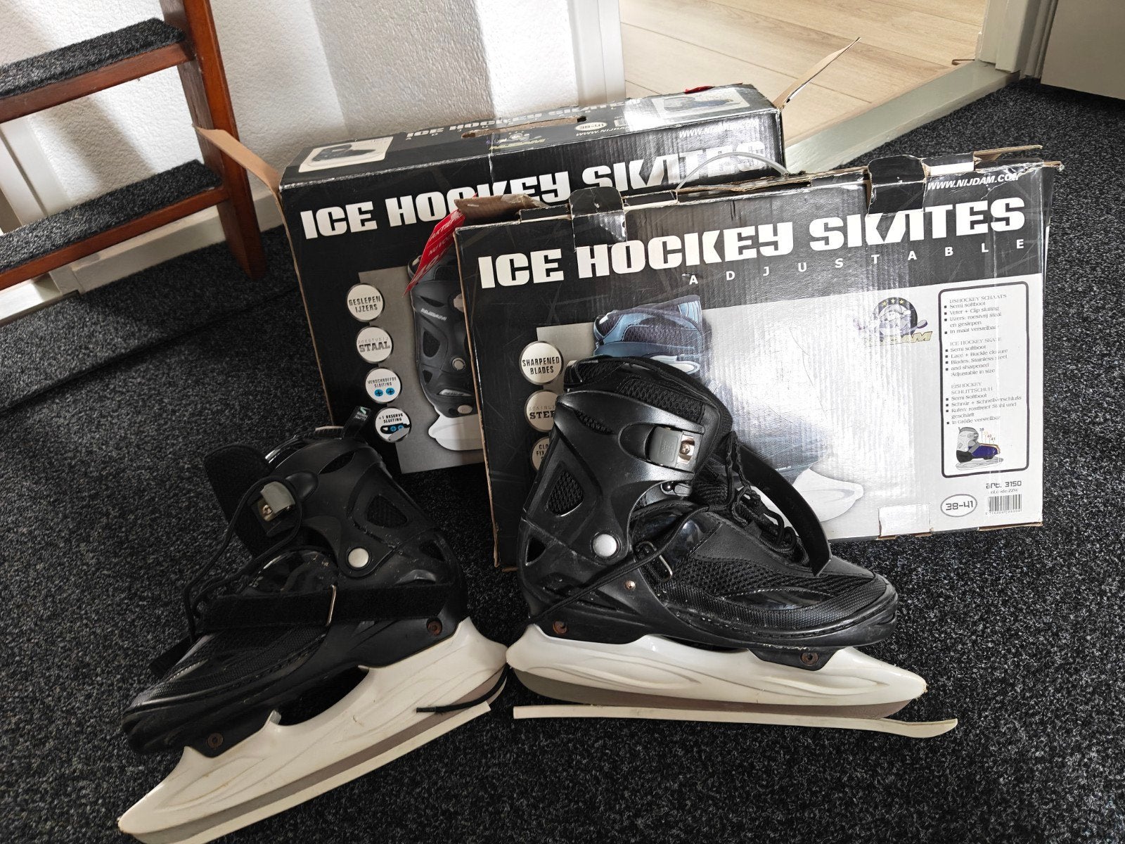 Ijshockey schaatsen maat 38-41, Ophalen, IJshockeyschaatsen, Nijdam