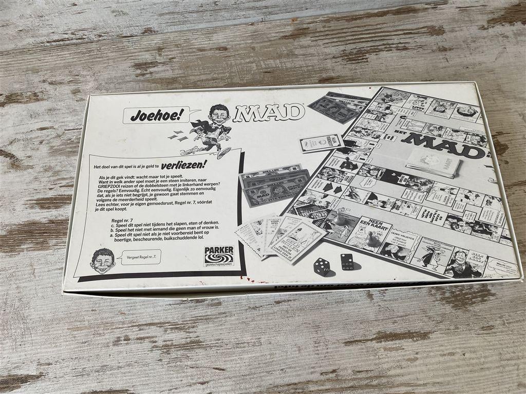 het mad spel Parker [s510], Verzenden, Zo goed als nieuw