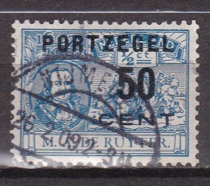 Nederland Port NVPH nr. 42 gestempeld, Ophalen of Verzenden, T/m 1940, Gestempeld