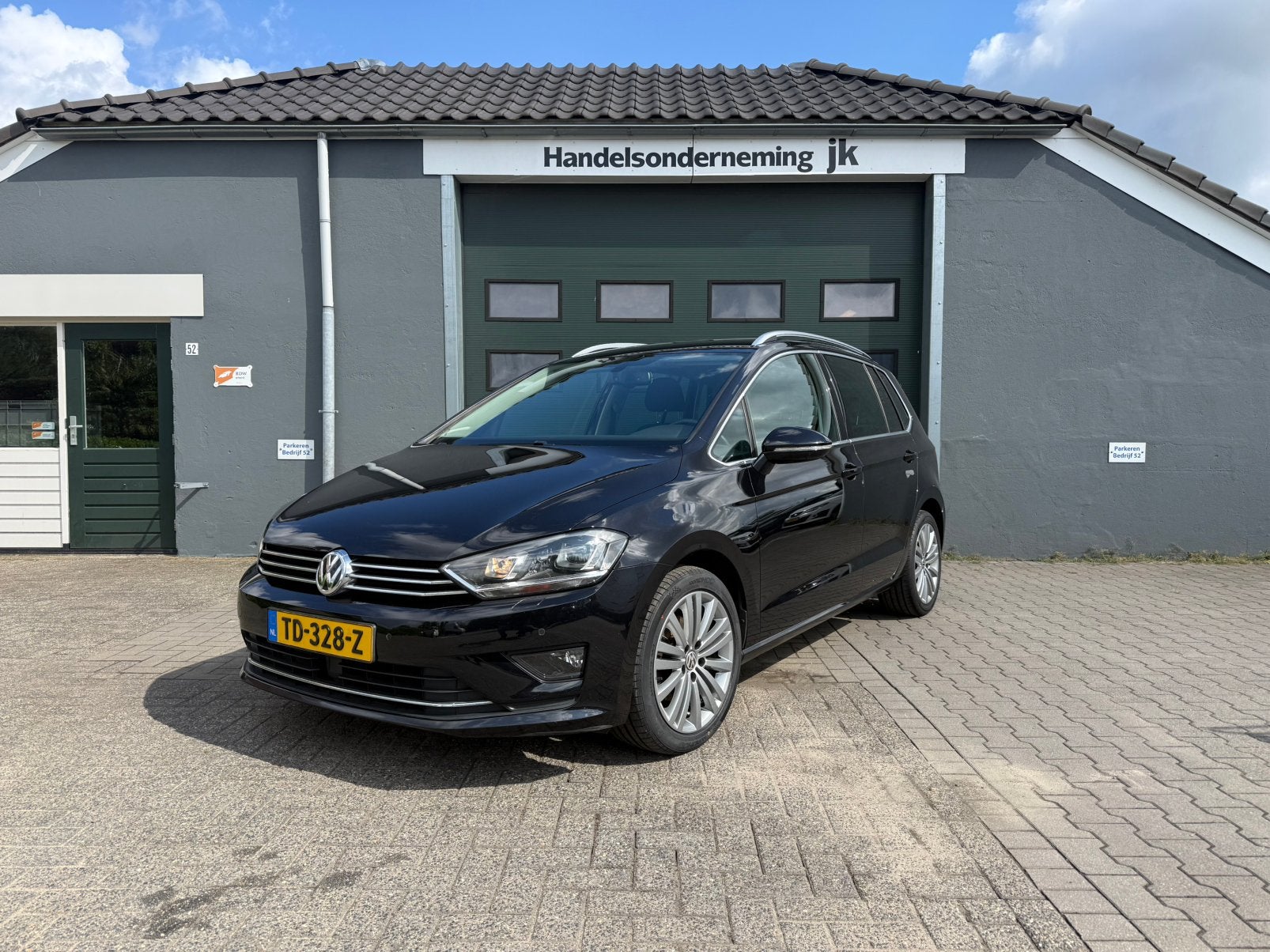 Volkswagen Golf Sportsvan 1.4 TSI 92KW DSG 2016 Zwart, Auto's, Volkswagen, Zwart, 4 cilinders, 1283 kg, Zwart