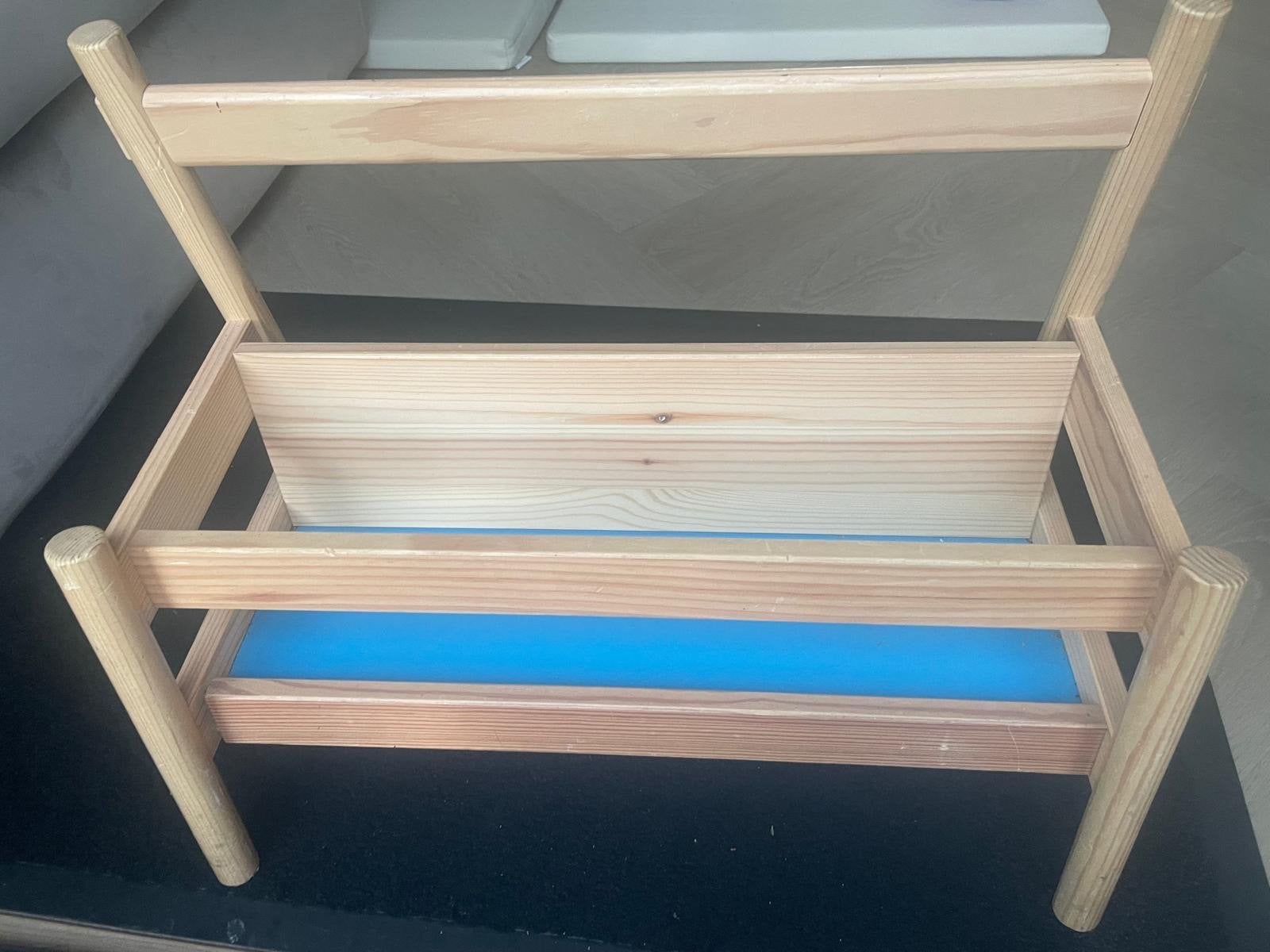 Houten boekenrekje, Huis en Inrichting, Kasten | Boekenkasten, Ophalen, Met plank(en), Gebruikt, 50 tot 100 cm