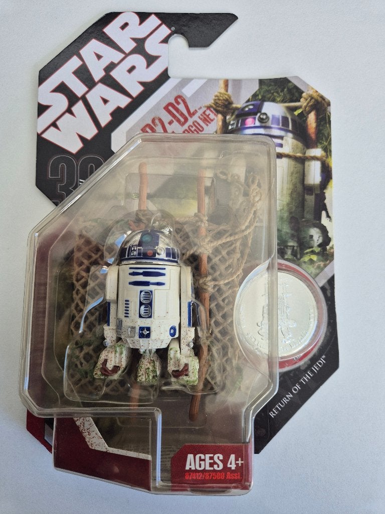 Star Wars TAC 30-46 R2-D2 with Cargo Net Ewok Captive, Verzamelen, Star Wars, Ophalen of Verzenden, Nieuw, Actiefiguurtje