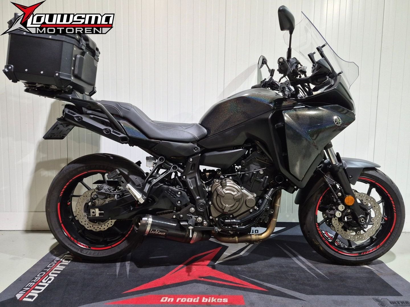 YAMAHA TRACER 7 GT Leovince|3 Koffers|Gar mt07 700 mt09 900, Motoren, Motoren | Yamaha, 2 cilinders, Motorrijbewijs A, Bedrijf