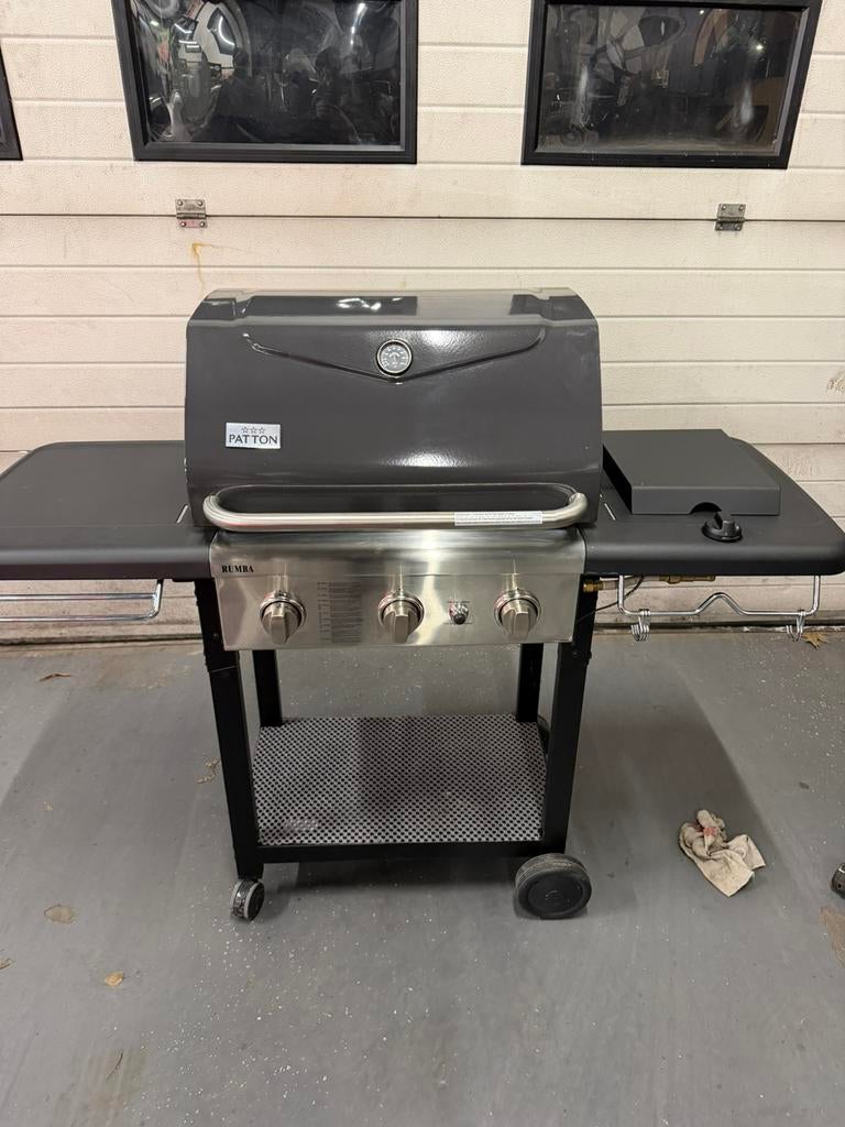 Patton Rumba Gas BBQ – 3 branders – nette staat, Ophalen, Gebruikt