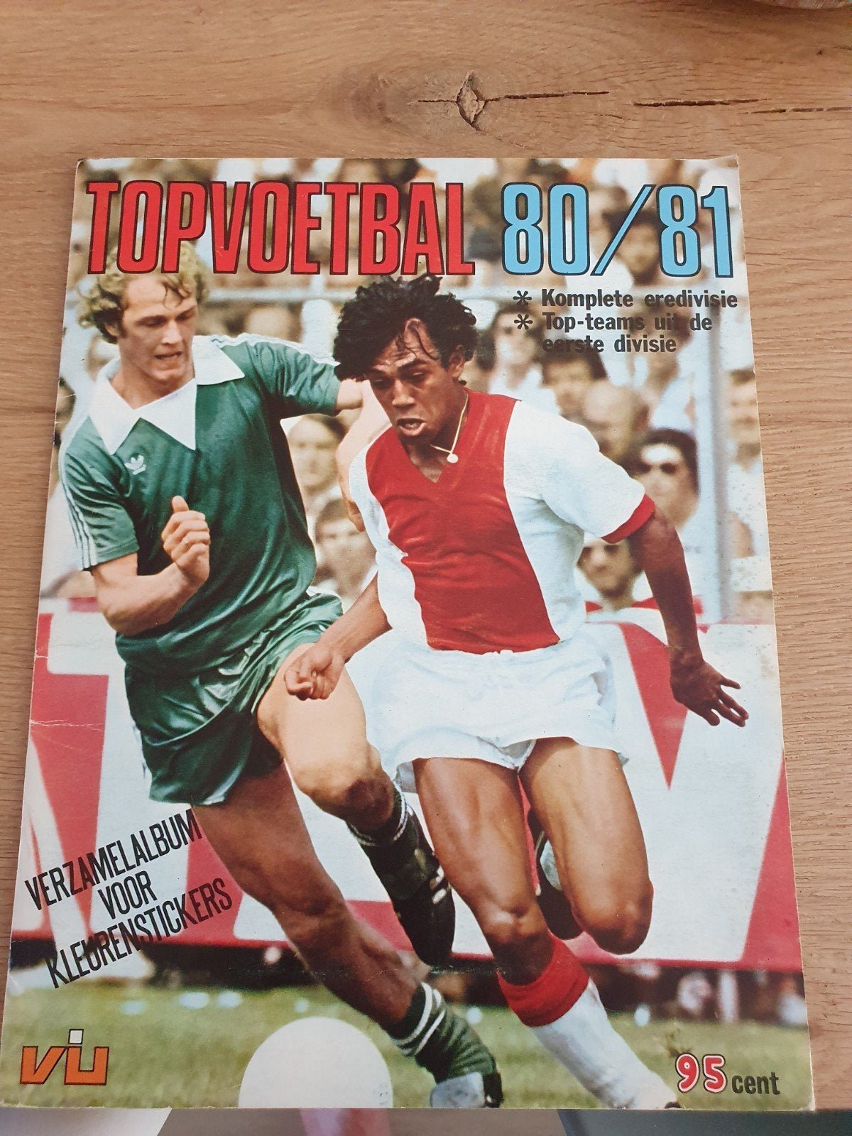 Vanderhout Topvoetbal 80/81 compleet album. Incl Ruyd Gullit, Verzamelen, Ophalen of Verzenden, Zo goed als nieuw, Buitenlandse clubs
