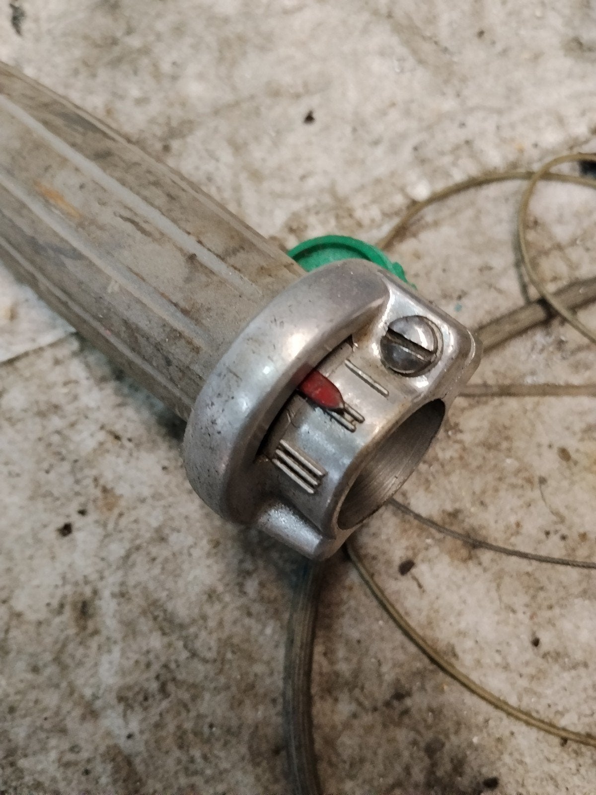 Vintage 3-versnellings handvat voor SA naaf, Fietsen en Brommers, Ophalen, Gebruikt, Overige materialen, Overige typen