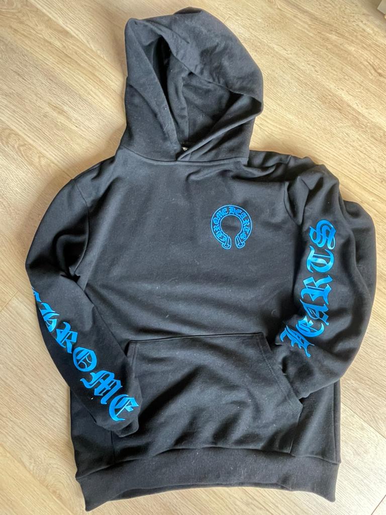 Chrome hearts hoodie, Kleding | Heren, Ophalen of Verzenden, Zo goed als nieuw, Maat 52/54 (L), Zwart