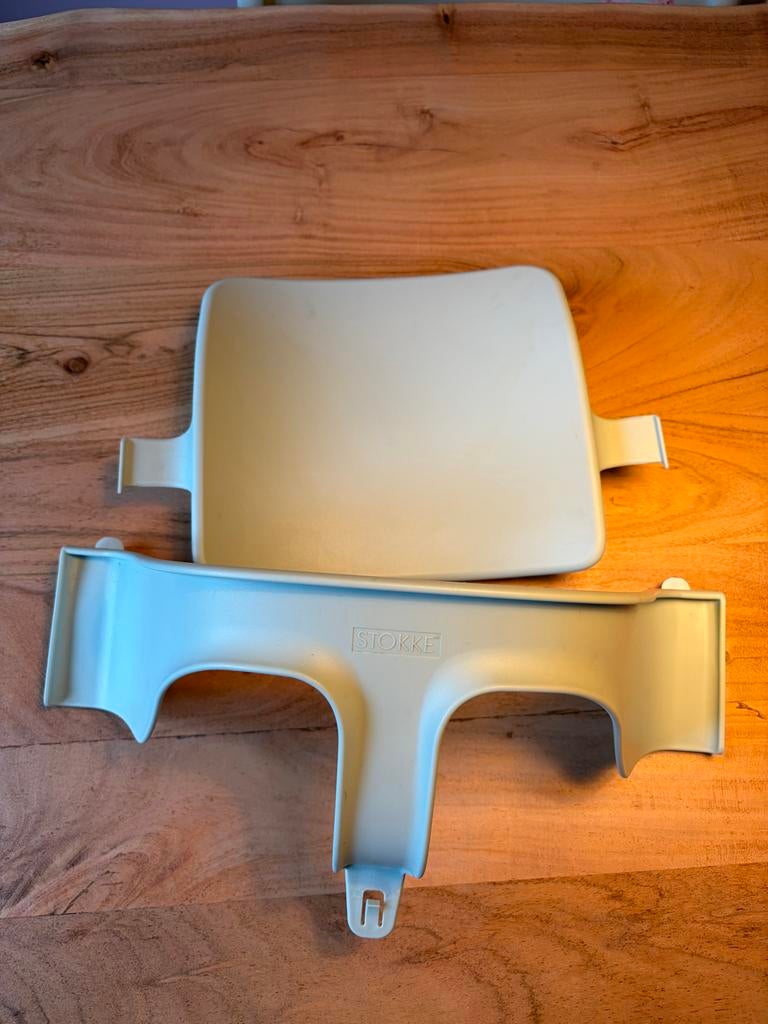 Stokke Tripp Trapp Baby Set - mintgroen, Kinderen en Baby's, Kinderstoelen, Ophalen, Gebruikt, Meegroeistoel, Aanschuifbaar
