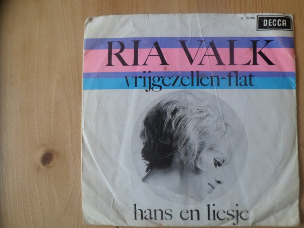 Ria Valk, Cd's en Dvd's, Vinyl Singles, Ophalen of Verzenden, Gebruikt, 7 inch, Nederlandstalig