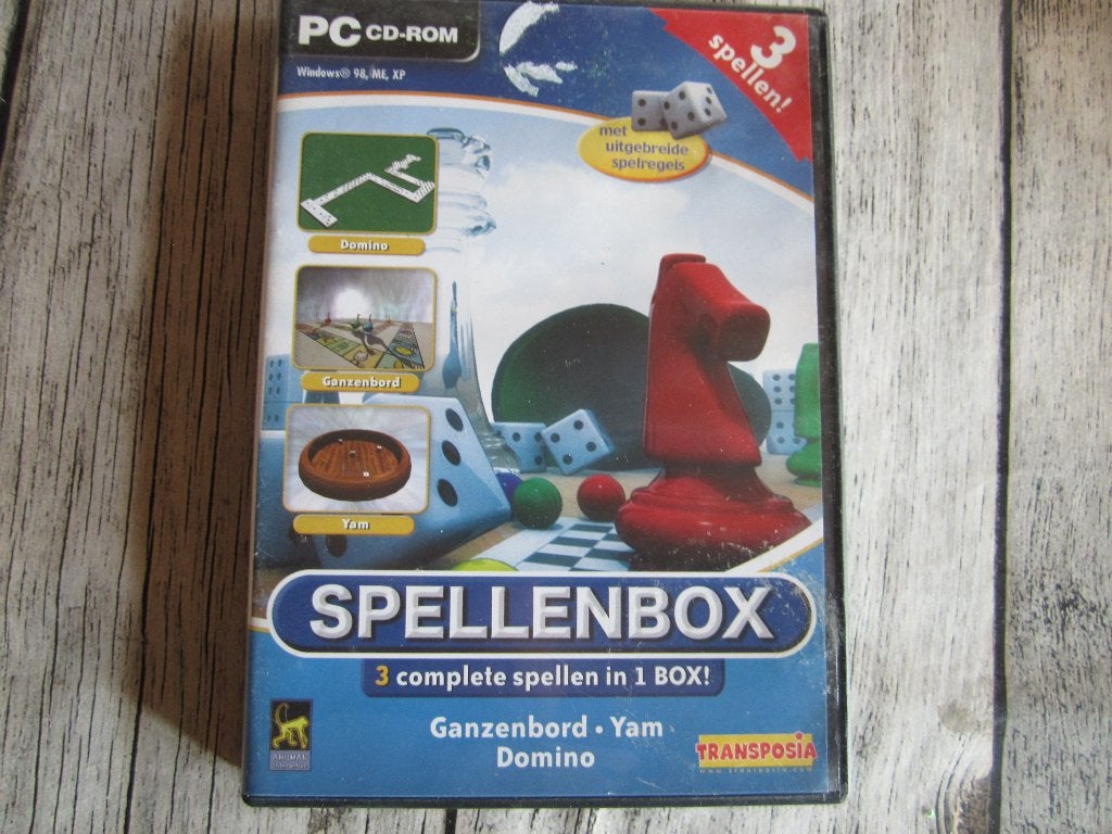 Pc- Rom Spelletjes 6x, Ophalen of Verzenden, Gebruikt