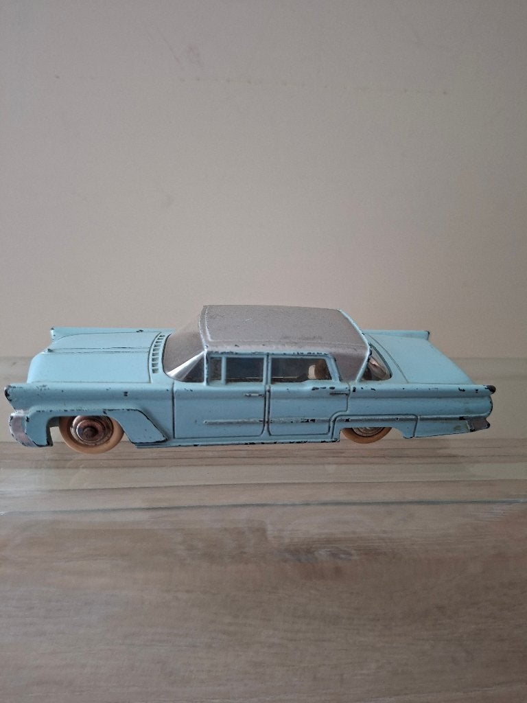 Dinky Toys 532 Lincoln Premiere, blauw/grijs, Ophalen of Verzenden, Gebruikt, Auto, Dinky Toys