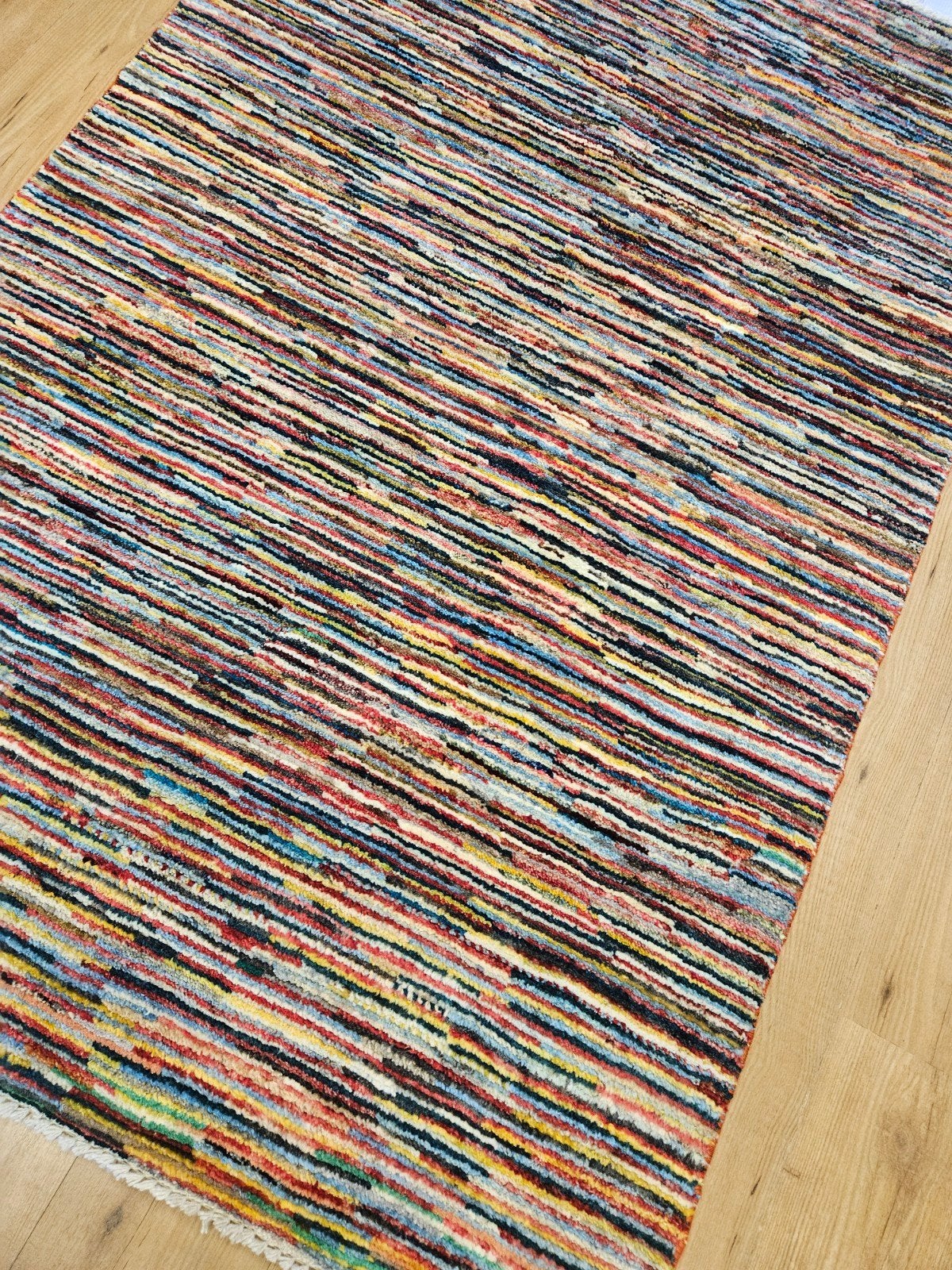 Handgeknoopt oosters tapijt modern design 170x115, Info@SlatsAntiek.nl, 100 tot 150 cm, Perzisch, Vof Slats Antiek