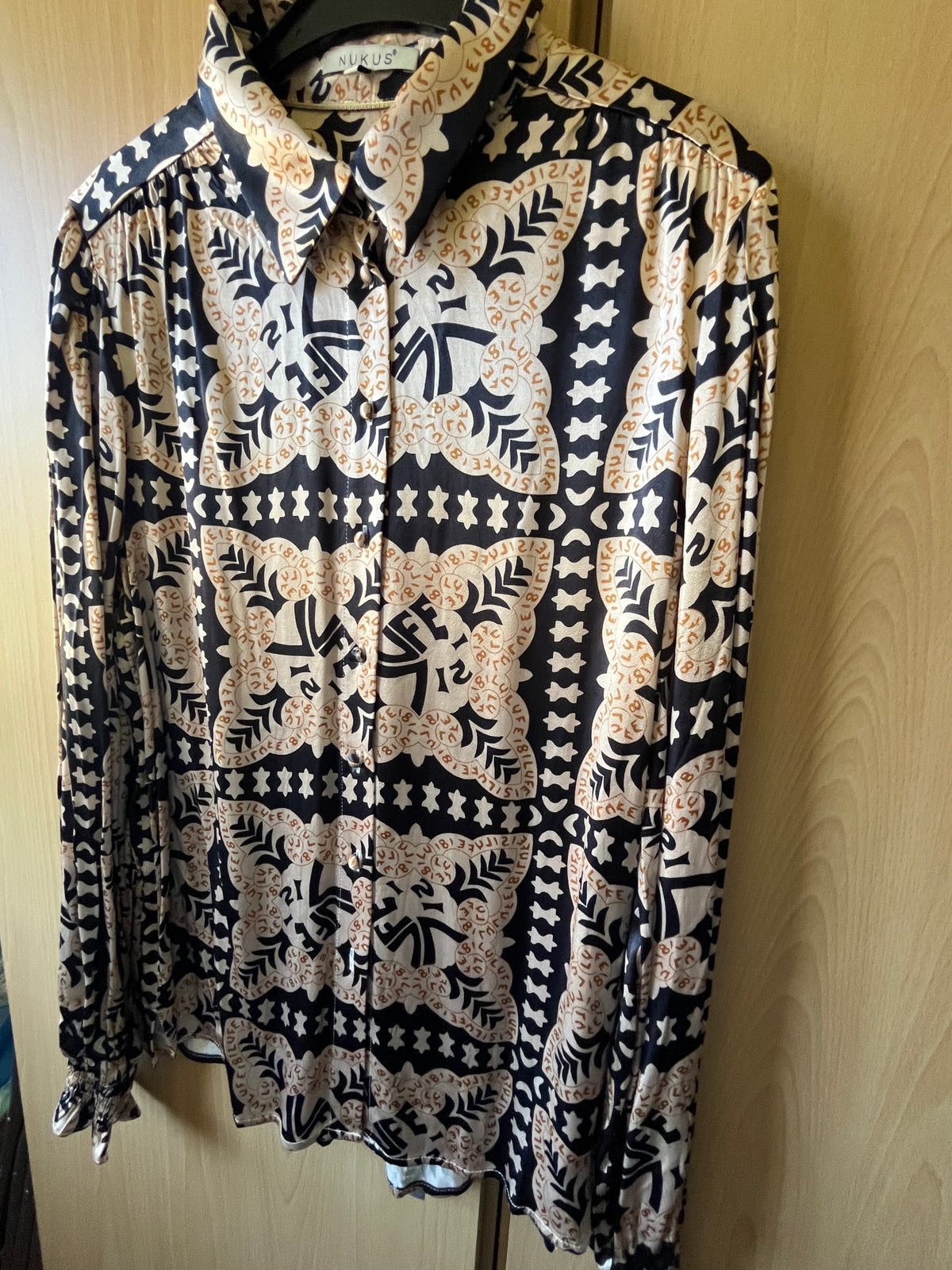 Nukus mooie blouse maat L, Ophalen of Verzenden, Zo goed als nieuw, Maat 42/44 (L)