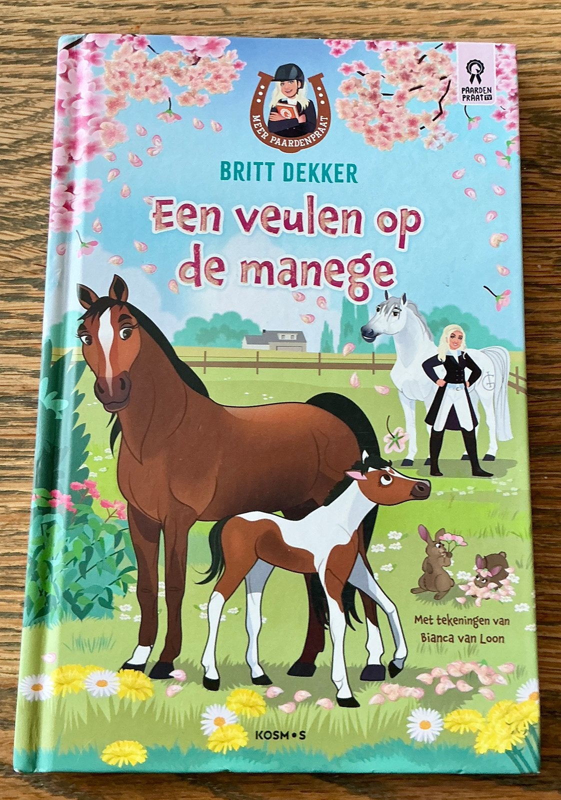 Paardenpraat Britt Dekker Een veulen op de manege, Ophalen of Verzenden, Zo goed als nieuw, Fictie algemeen