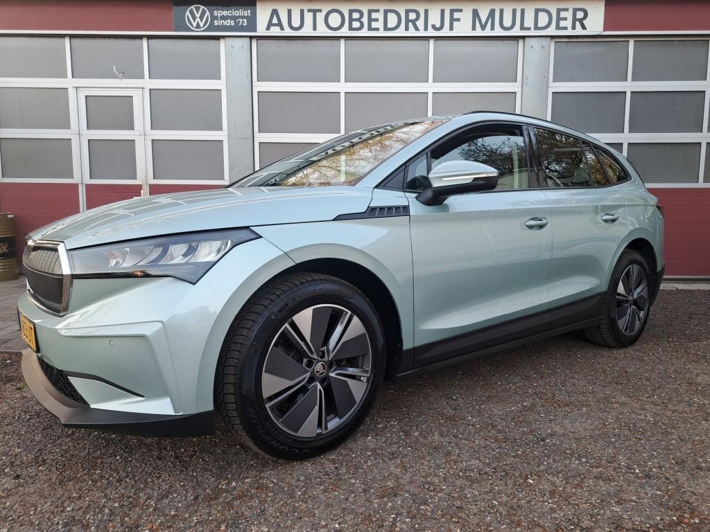 Skoda ENYAQ iV 60 180 Pk Business Edition Trekhaak, Apple Ca, Automaat, 402 km, Gebruikt, Met garantie (alle)