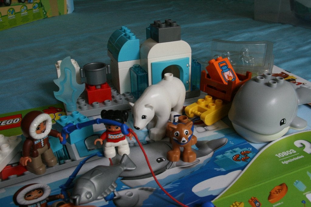 Duplo 10803 Poolgebied izgst, Kinderen en Baby's, Ophalen, Overige thema's, Zo goed als nieuw, Duplo