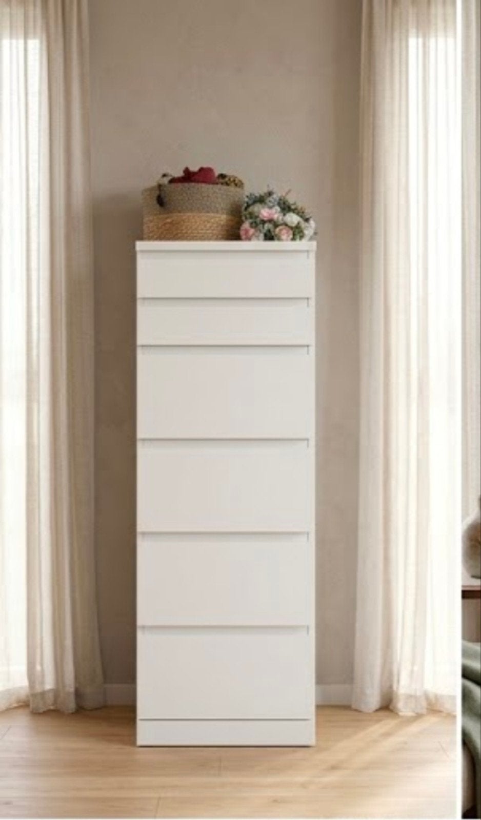 Ikea Malm ladekast wit - perfecte staat, Ophalen, Minder dan 50 cm, 100 tot 150 cm, Zo goed als nieuw