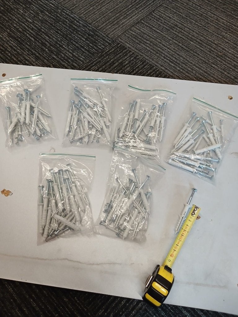 Slagpluggen 60mm.  6 zakjes., Ophalen, Nieuw, 50 tot 100 mm, Pluggen
