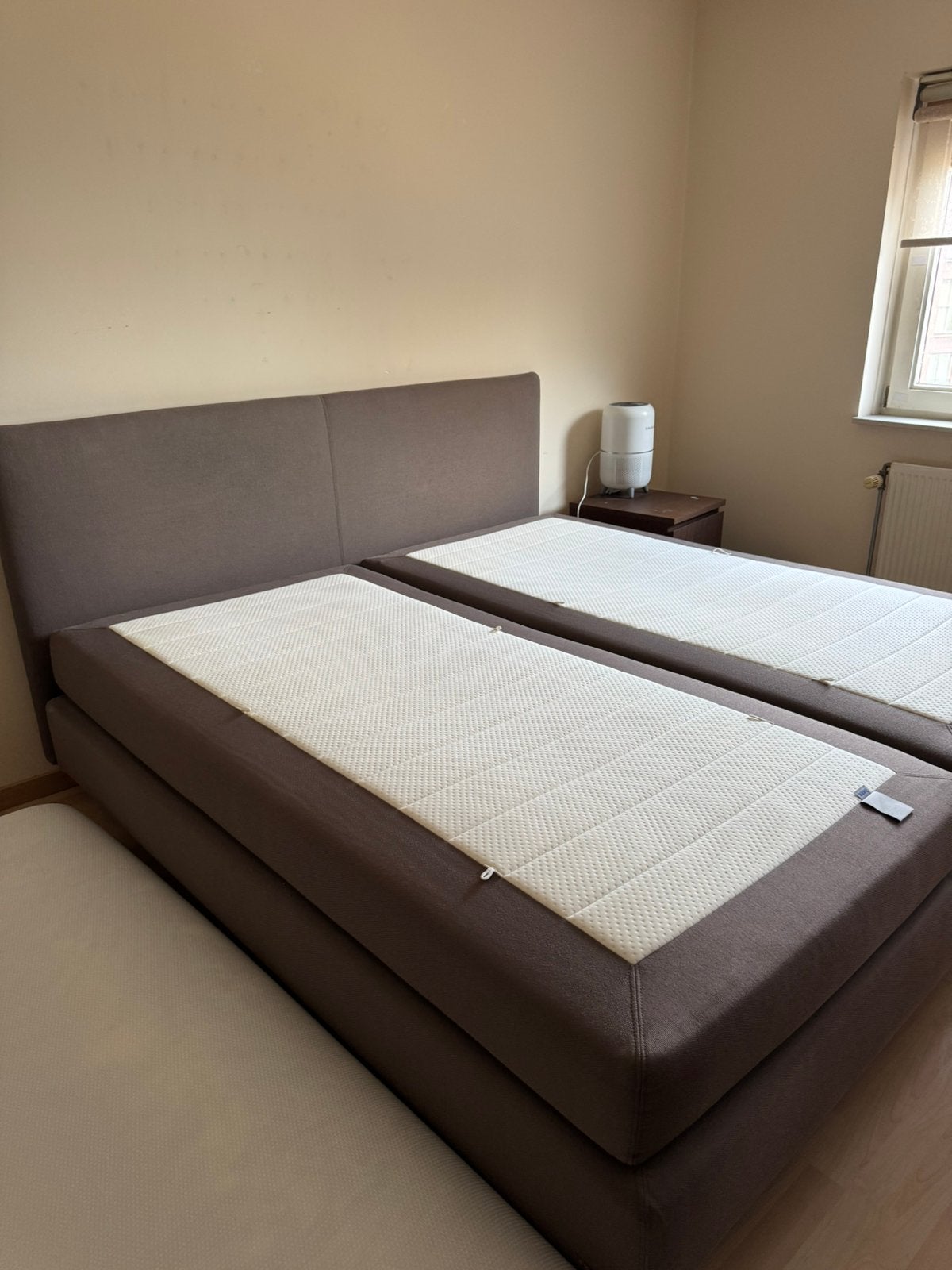 Auping boxspring bed  original 200x200 ZSM WEG, Ophalen of Verzenden, Gebruikt, Tweepersoons, Overige maten