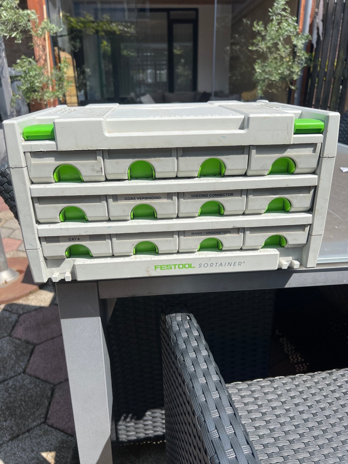 Festool Sortainer SYS 3 SORT/12 - Handige Opbergbox, Gebruikt, Minder dan 50 cm, Ophalen of Verzenden, Minder dan 40 cm