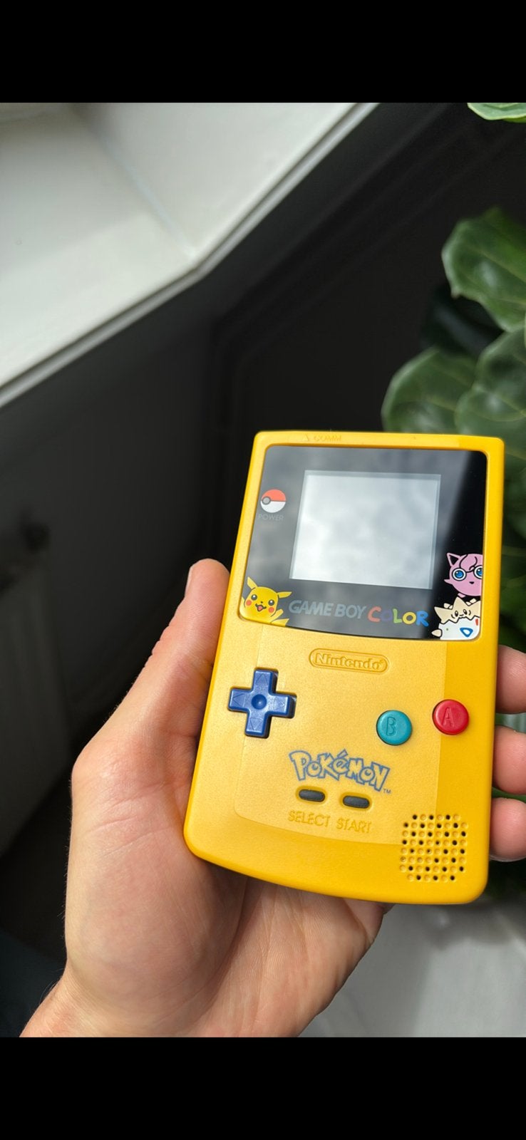 Game Boy Color Pokémon Edition met IPS mod scherm, Gebruikt, 1 speler, Ophalen of Verzenden, Role Playing Game (Rpg)