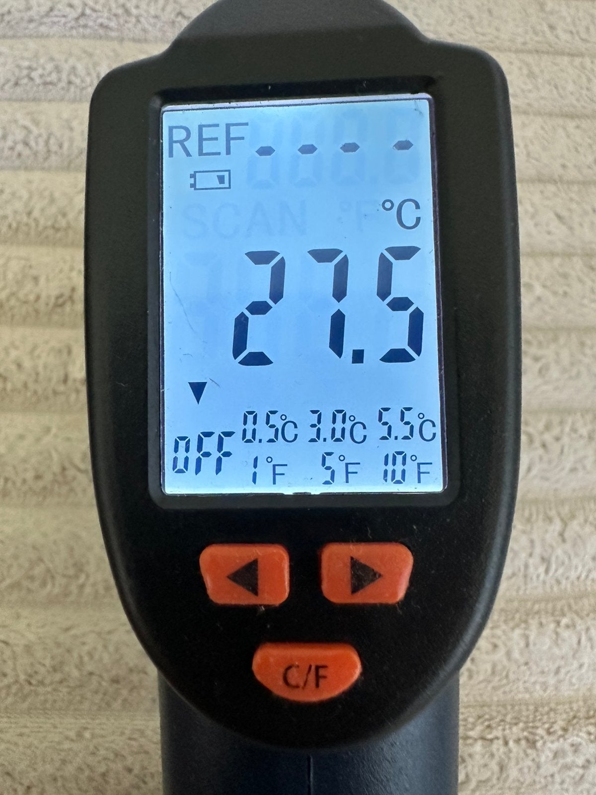 Ferm digitale infrarood thermometer, Kunststof, Infraroodthermometer, Nieuw, Overige merken