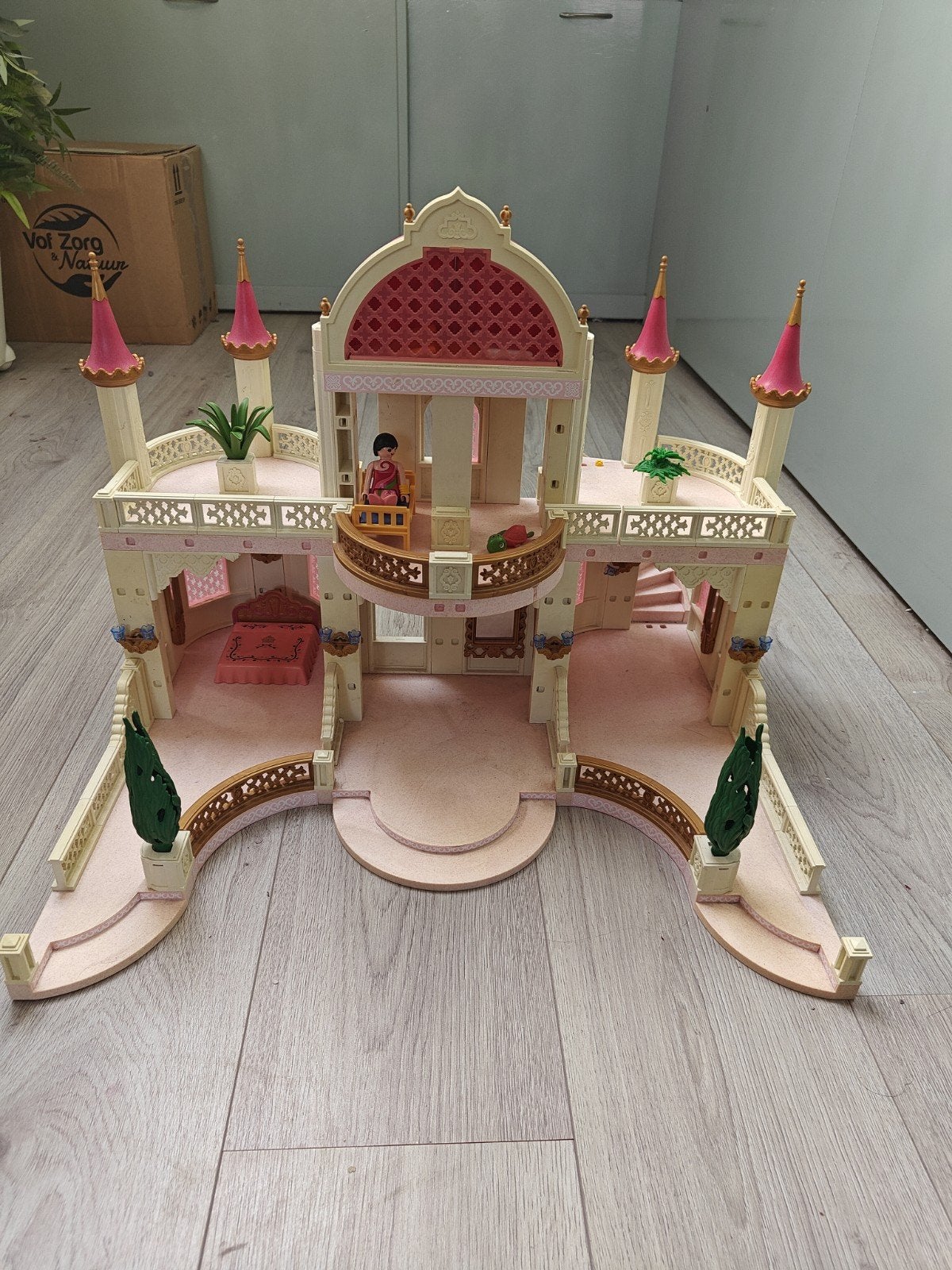 Playmobil princessenkasteel, Ophalen of Verzenden, Gebruikt, Poppenhuis