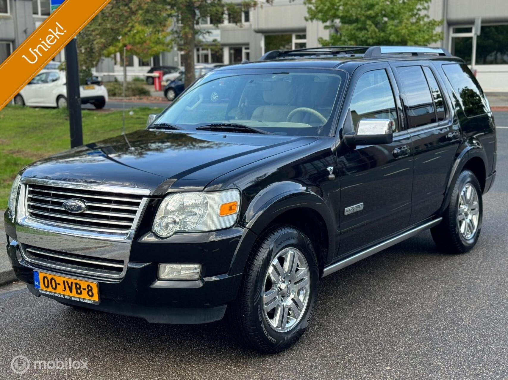 Ford Explorer Limited 4.6 V8 4x4| 7PRS|FUll OPTIE|AUTOMAAT, Automaat, Gebruikt, Zwart, Leder