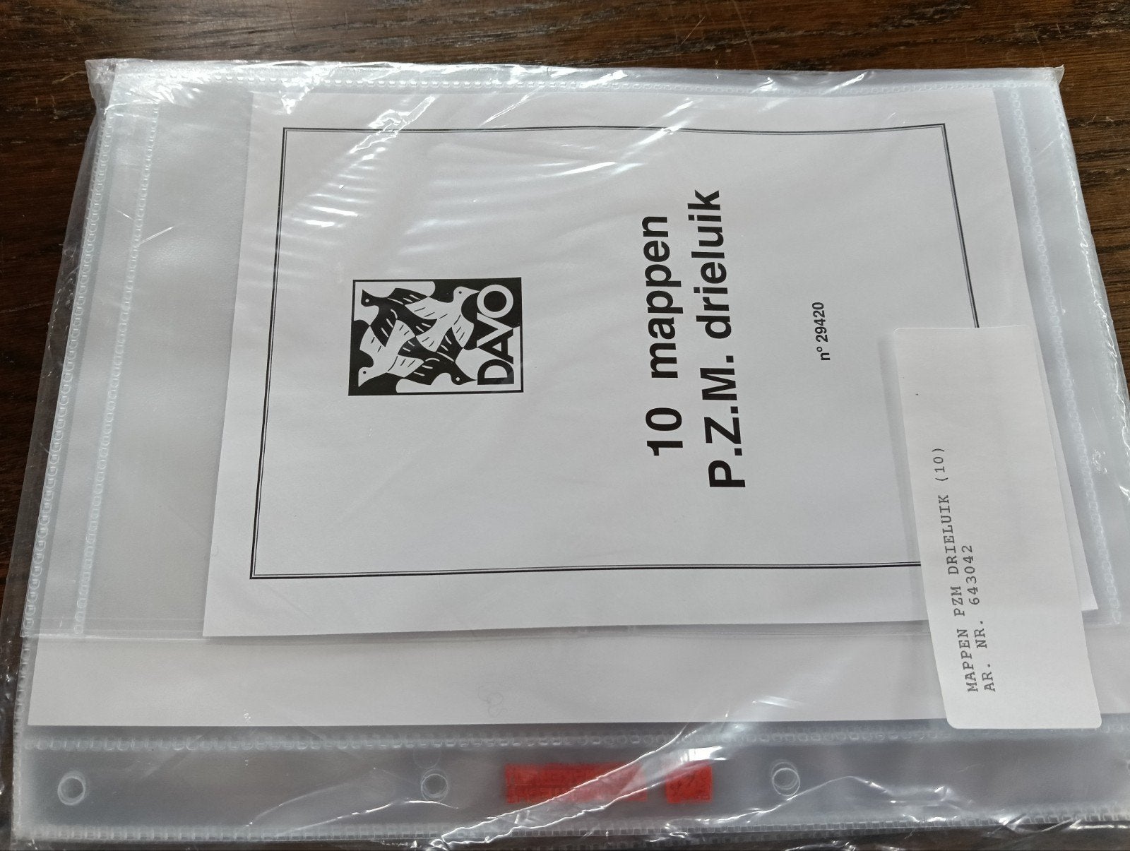nieuw:davo mappen postzegelmapjes drieluik, Ophalen of Verzenden, Verzamelalbum