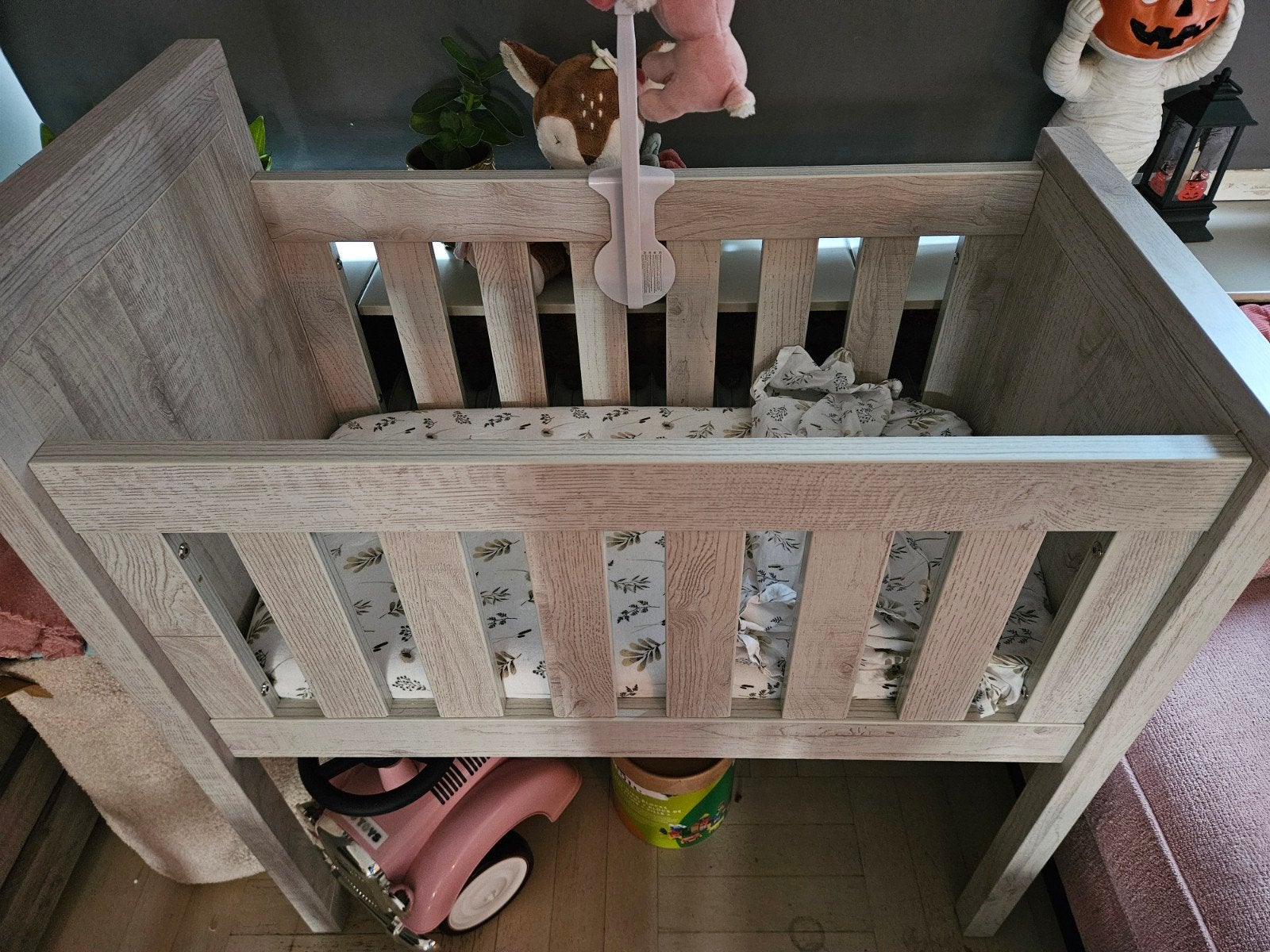 Mooi ledikant met matras - 80x40 cm, Kinderen en Baby's, Ophalen, Zo goed als nieuw, Ledikant