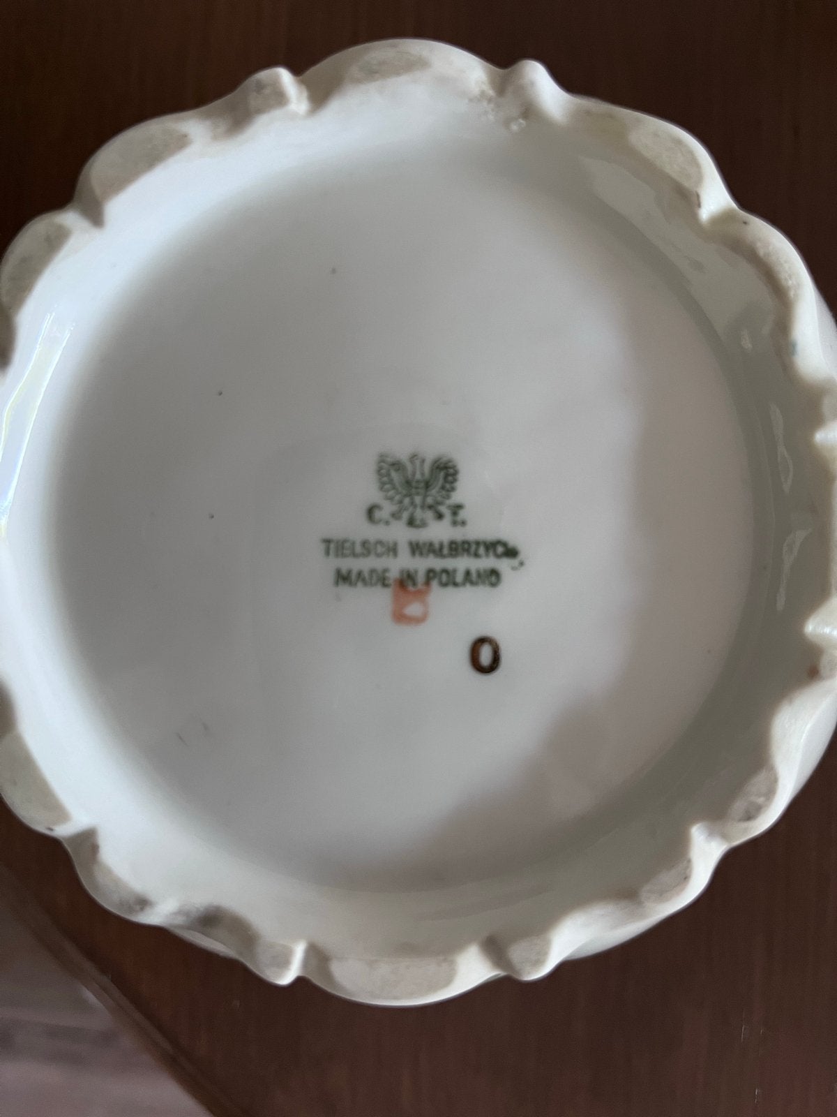 Vintage Tielsch Walbrzych Porseleinen Theeservies, Ophalen