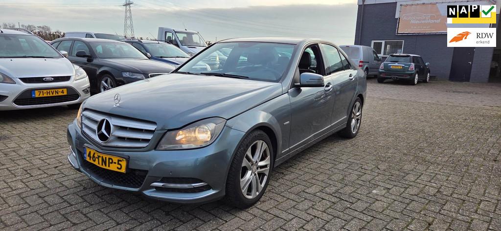 Mercedes-Benz C-klasse C180 Business Avantgarde Facelift Sch, Euro 5, 1796 cc, Handgeschakeld, Sedan