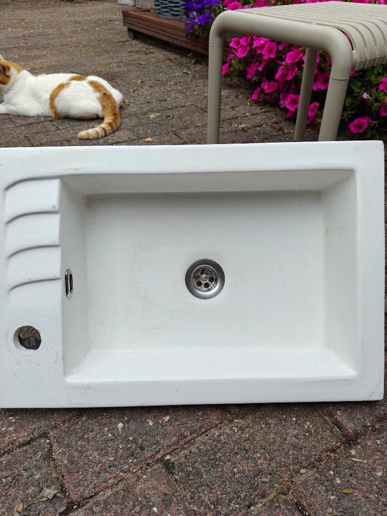 sanitair, Ophalen, Gebruikt, Steen, Wastafel