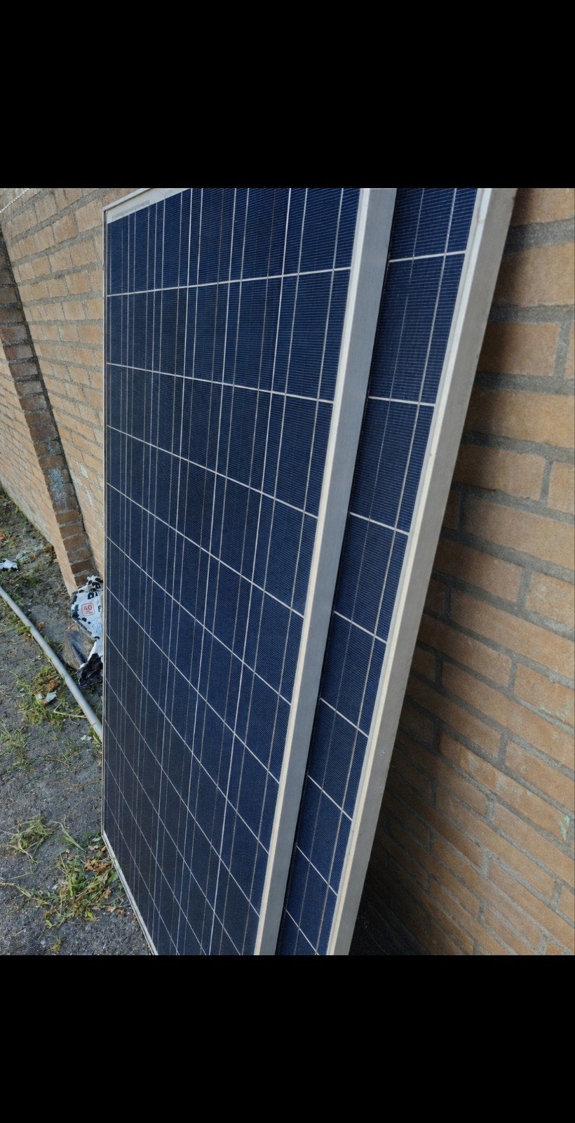 2 zonnepanelen 24v 140w per stuk., Ophalen