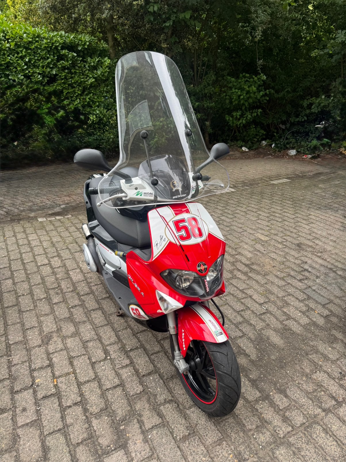Hoge windscherm ( gilera runner rst ), Ophalen, Zo goed als nieuw, Overige typen, Overige merken