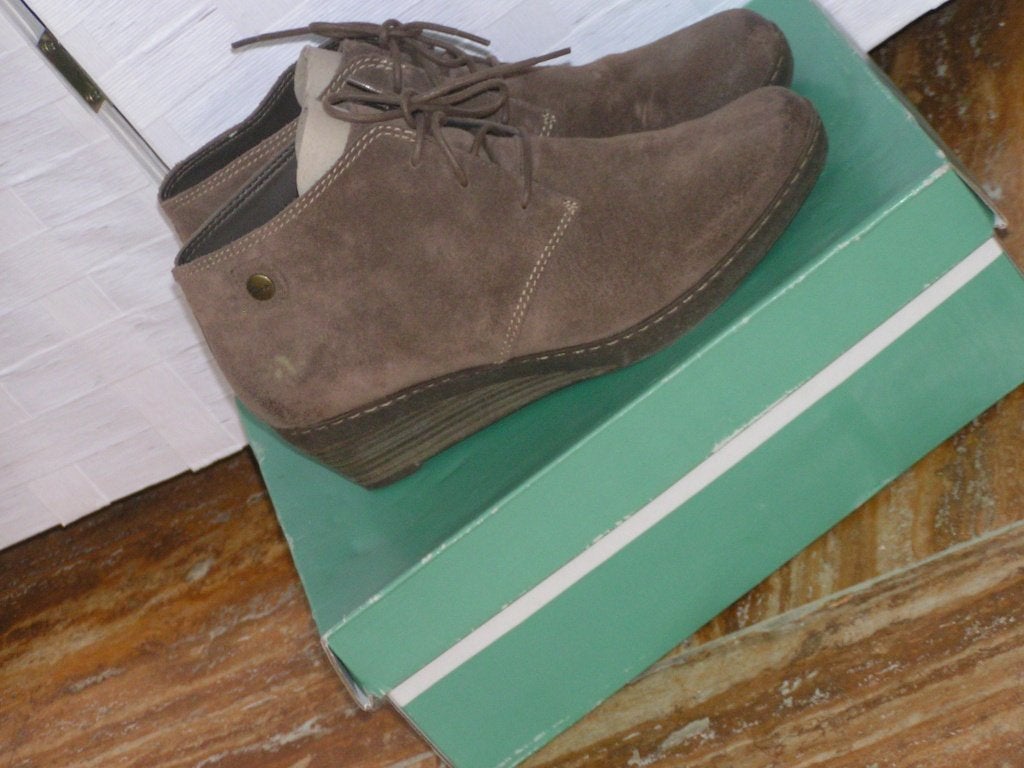 CLARKS enkel laarzen,Mt 42(8) topstaat, Kleding | Dames, Lage of Enkellaarzen, Ophalen of Verzenden, Zo goed als nieuw, Clarks