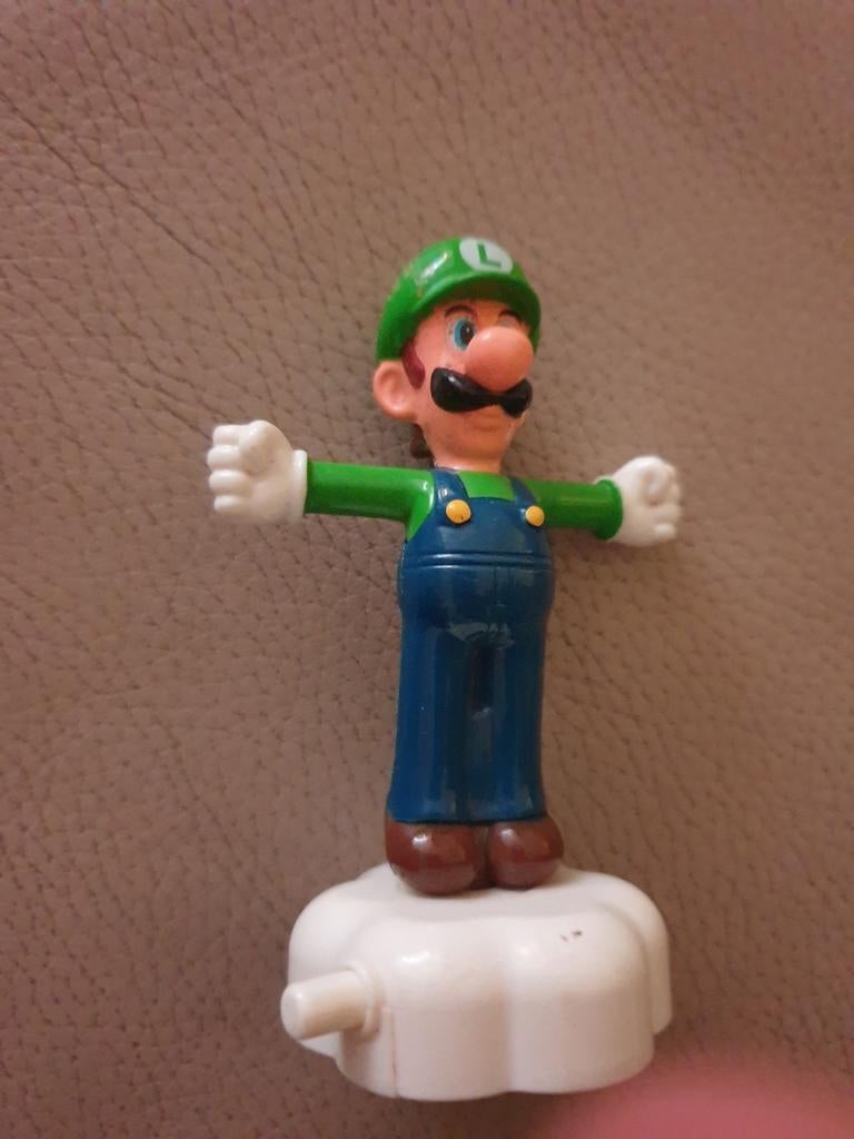 Luigi figuurtje - Super Mario Bros, Ophalen of Verzenden