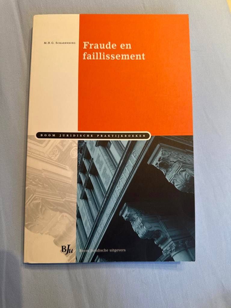 M.H.G. Scharenborg - Fraude en faillissement, Verzenden, Zo goed als nieuw, M.H.G. Scharenborg