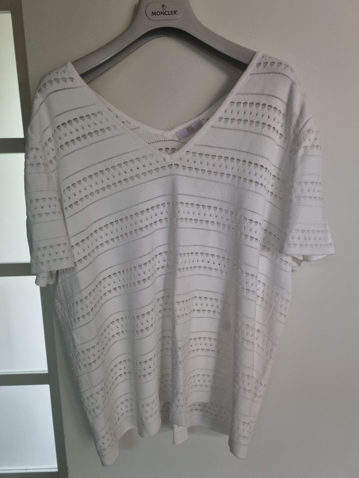 Riani zomers T-shirt/tuniek met korte mouwen, gebroken wit, Nieuw, Ophalen of Verzenden, Korte mouw, Wit