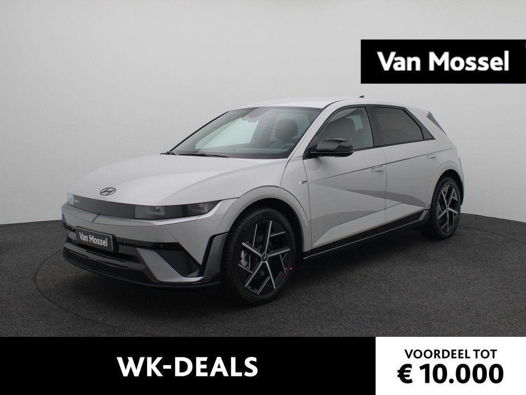 Hyundai IONIQ 5 N Line Business 84 kWh | Warmtepomp | Stoelv, Auto's, Hyundai, 228 pk, Achterwielaandrijving, Zwart, IONIQ 5
