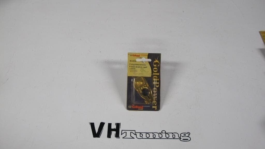 Gelhard vergulde accuklem - 2 uitgangen tot 25 MM2, Ophalen