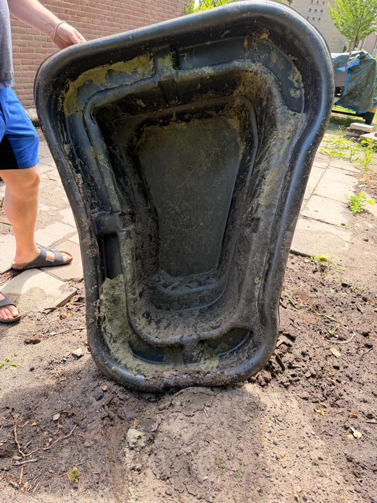Vijverbak START 250 liter - Gebruikt, Ophalen, Gebruikt