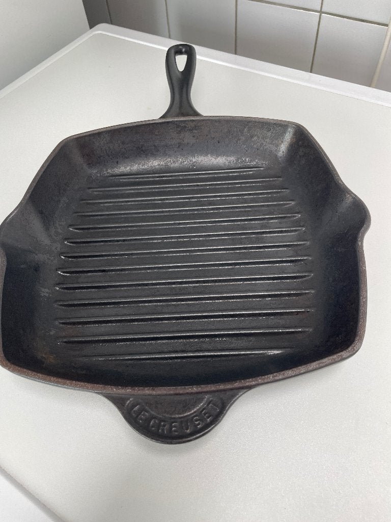 Le Creuset Skillet Grillpan 26 cm, Met schenktuit, Gietijzer, Overige typen, Le Creuset