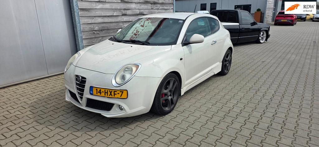 Alfa Romeo MiTo 1.4 T Sport, Auto's, Voorwielaandrijving, Gebruikt, Zwart, 4 cilinders