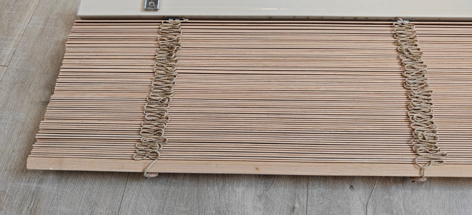 Luxaflex bamboe 77,5 cm breed en deurhoogte, Luxaflex, Ophalen, Bamboe