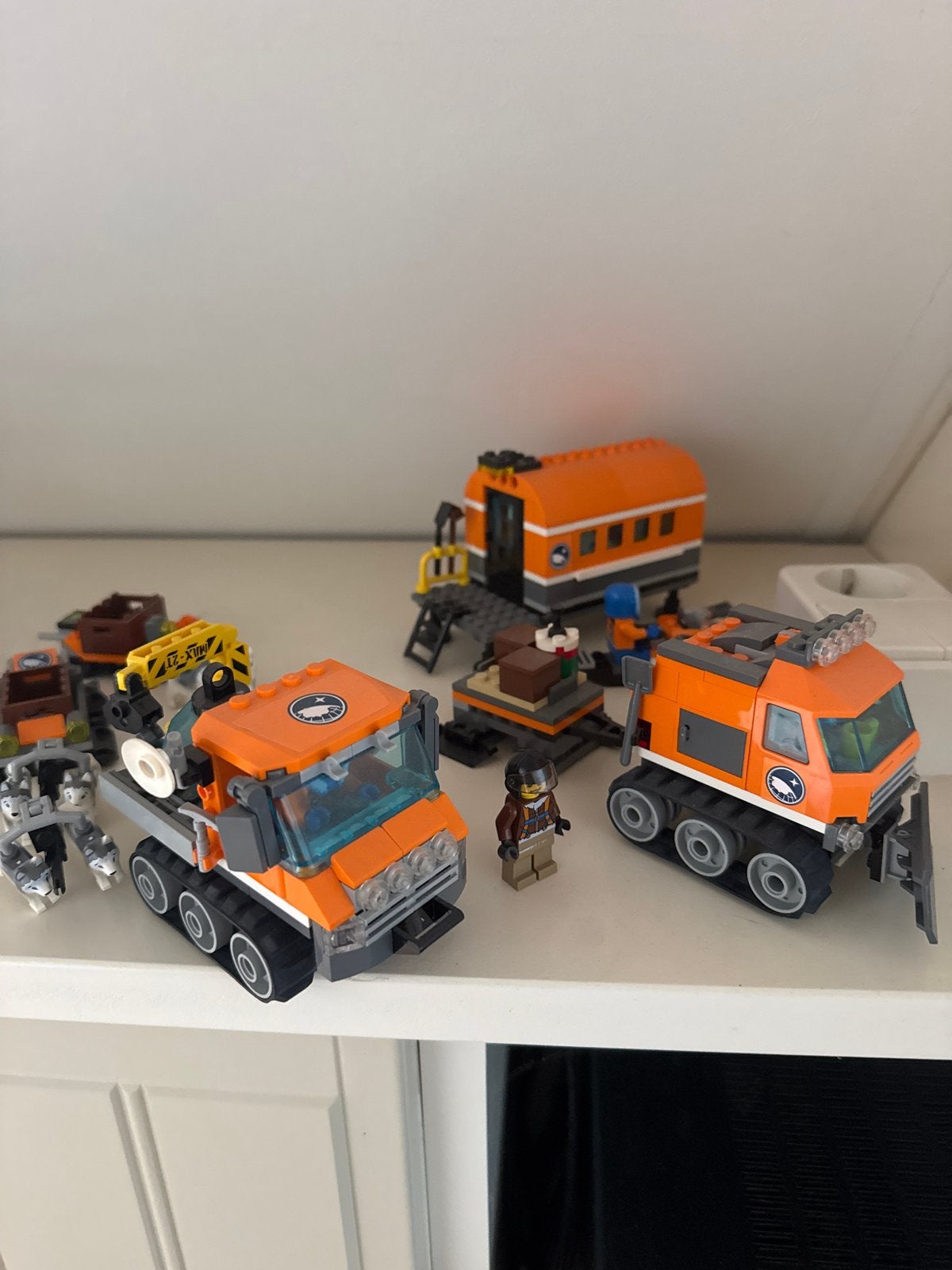 Lego City Arctische expeditie voertuigen en basis, Ophalen of Verzenden, Gebruikt, Overige merken
