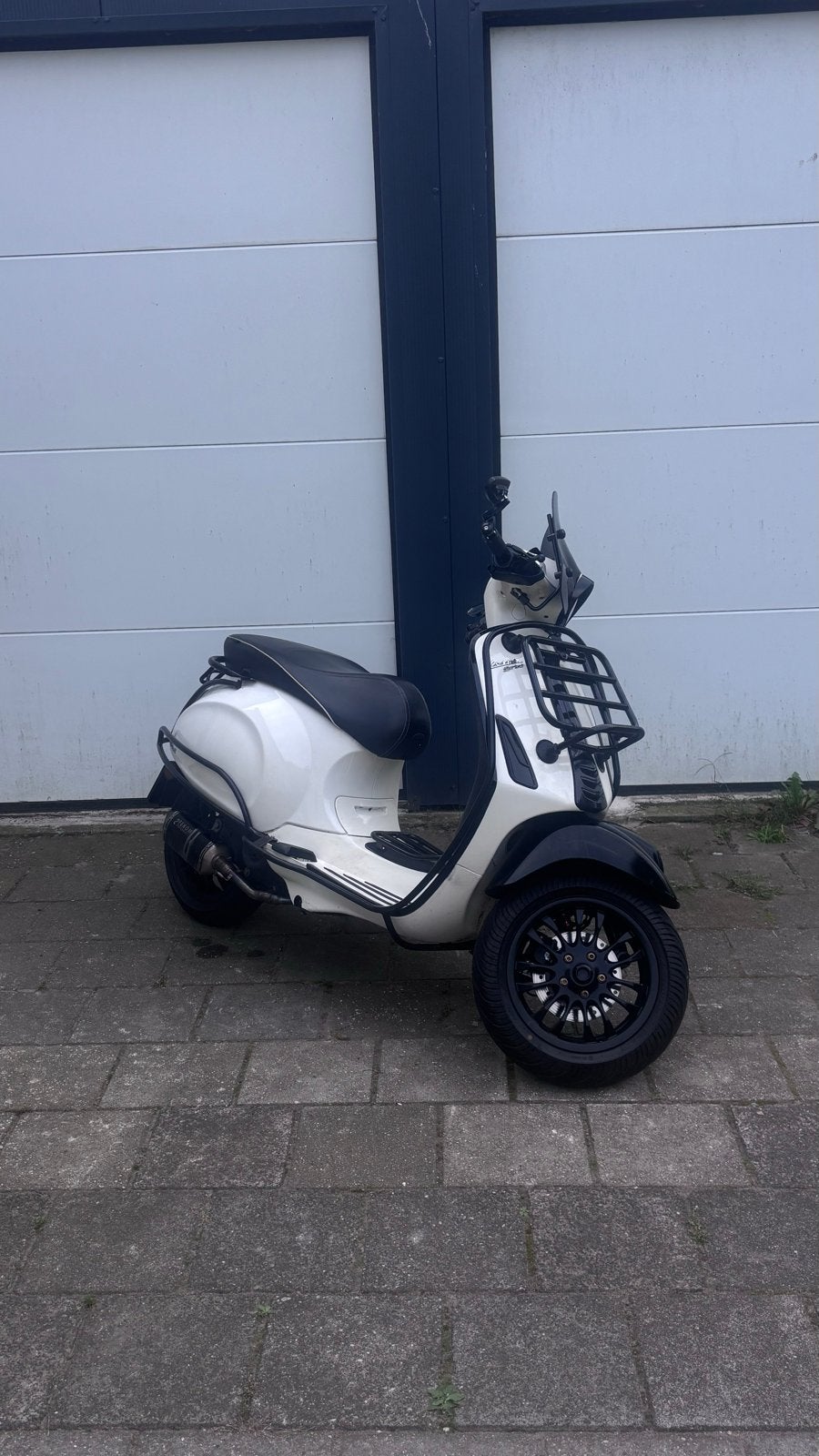Witte Vespa Sprint zsm weg, Ophalen, Overige modellen, Maximaal 45 km/u, Nieuw