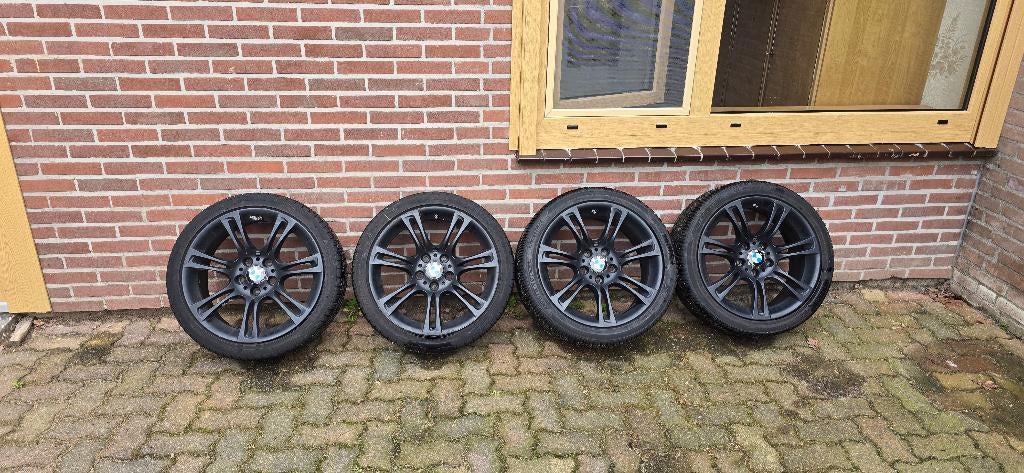 BMW Styling 350 M matt zwart 18inch wielen, Auto-onderdelen, Banden en Velgen, Ophalen, 18 inch, Gebruikt, Banden en Velgen
