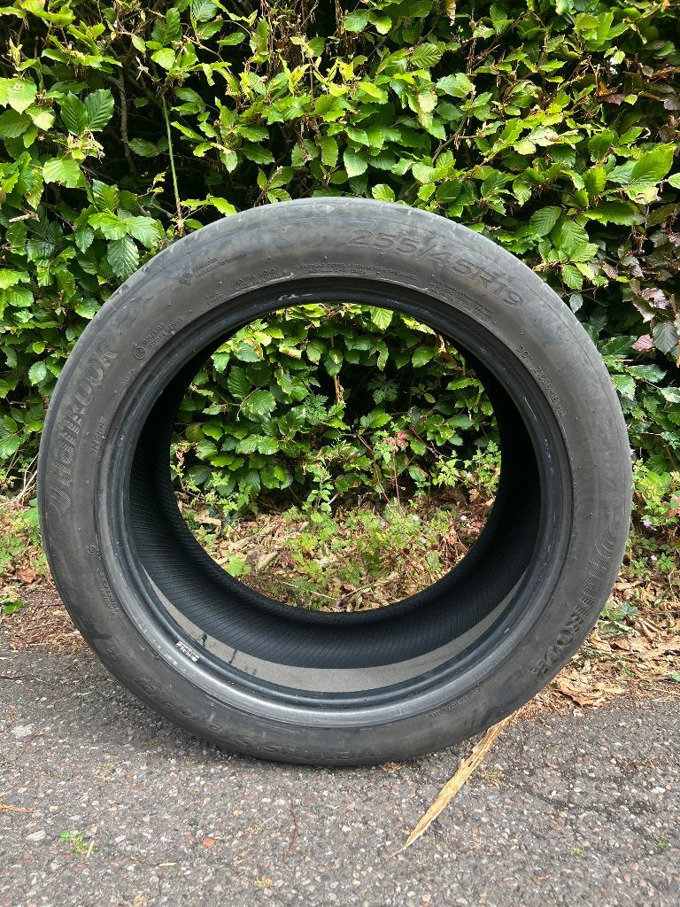 Hankook Ventus S1 Evo 3 255 45 19 2 stuks, 19 inch, Gebruikt, 255 mm, Ophalen of Verzenden