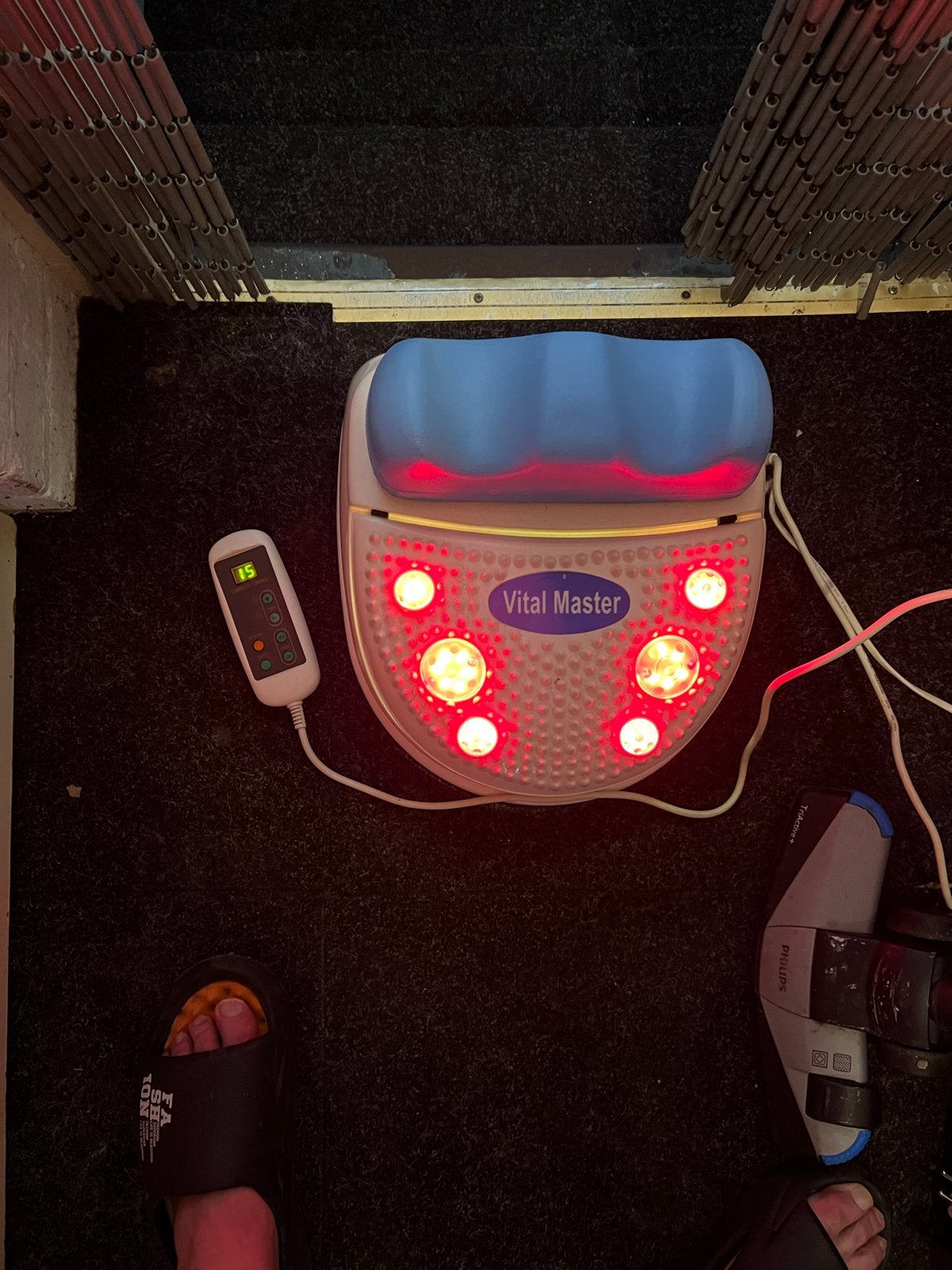 Vital Master Voetmassage Apparaat met Infrarood, Ophalen of Verzenden, Gebruikt, Apparaat